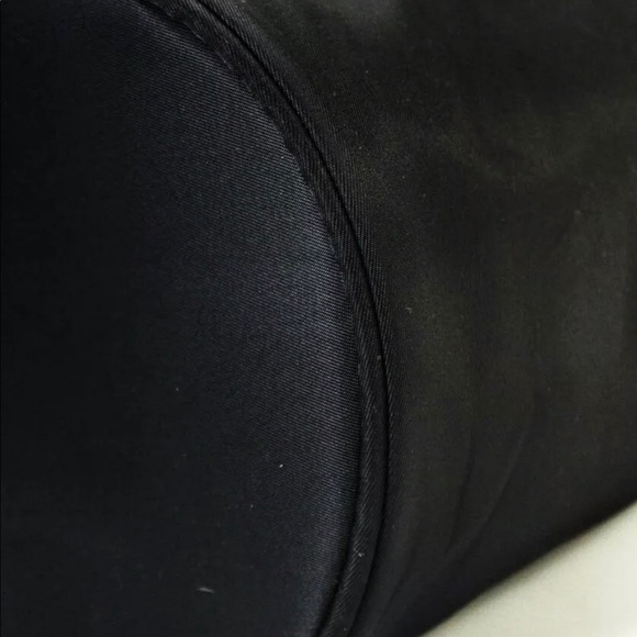 Versace Womens Nylon Metallic Drawstring Crossbody Bag Black Small Handb… - Picture 8 of 12